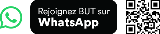 Rejoignez BUT sur WhatsApp