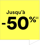 Jusqu'à -50%