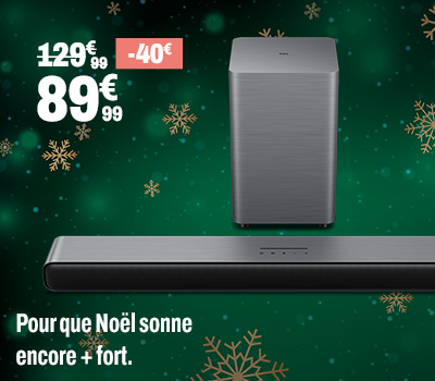 Pour que Noël sonne encore + fort.